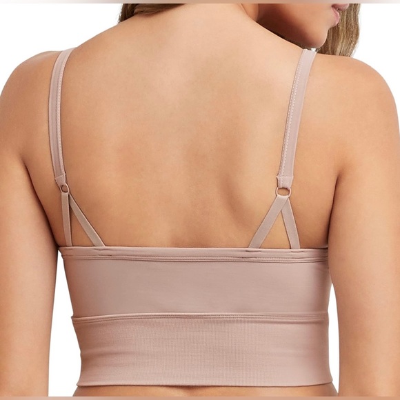 NWT Maidenform Women's M Seamless Crop Tank Wireless Bralette Size Medium - Picture 3 of 9